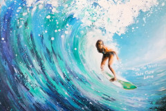 Painting "On the wave".